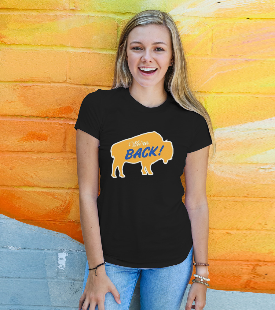 Buffalo Sabres NHL We're Back Bison T-Shirt