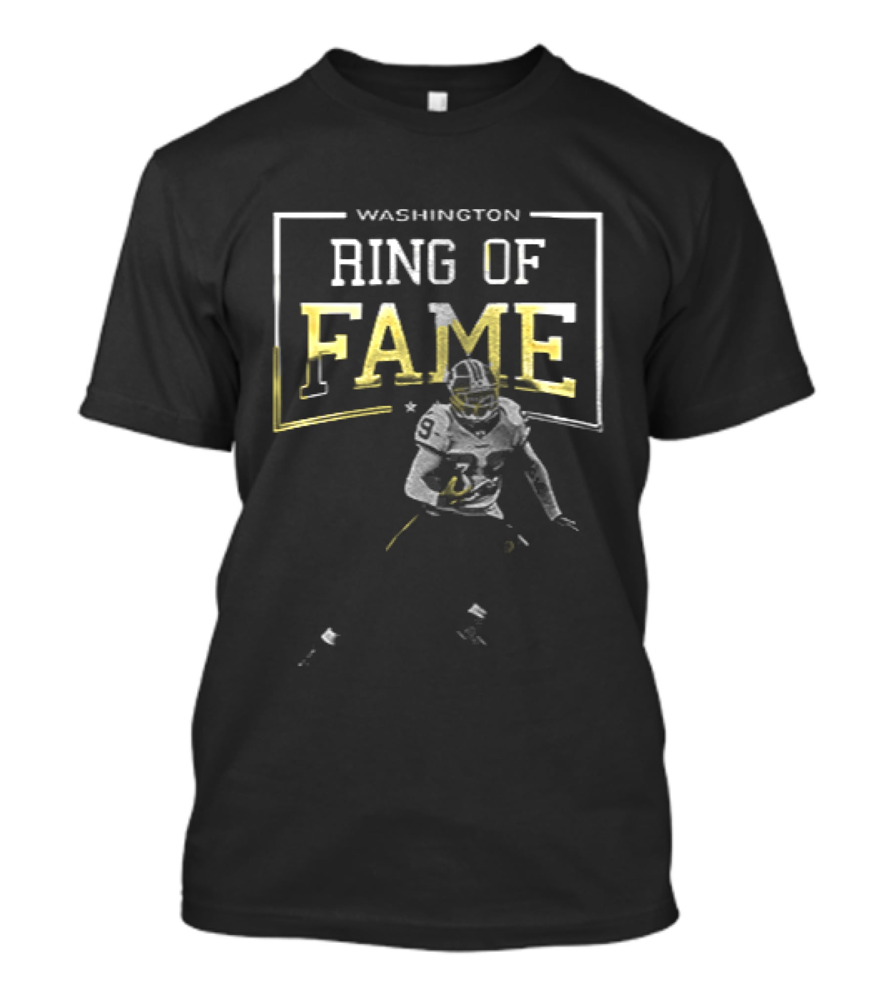Washington Commanders Ring Of Fame Football Pose T-Shirt