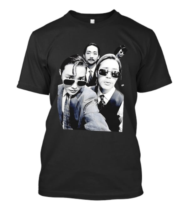 BTS Arirang World Tour Kpop Band Retro Suit Sunglasses T-Shirt