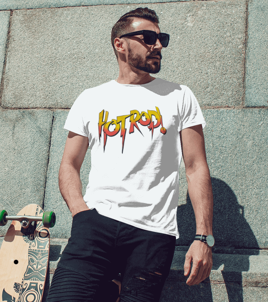 Hot Rod Roddy Piper Retro Style Wrestling T-Shirt