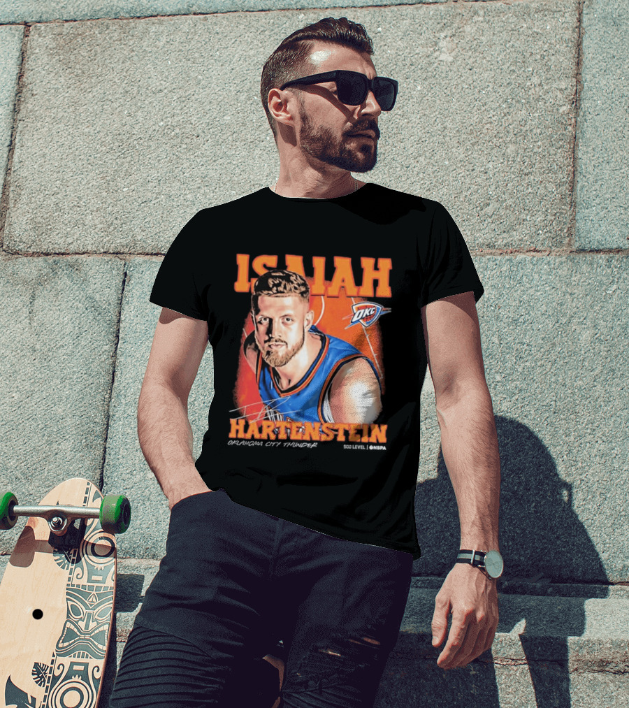 Isaiah Hartenstein Oklahoma City Thunder NBA OKC Basketball T-Shirt