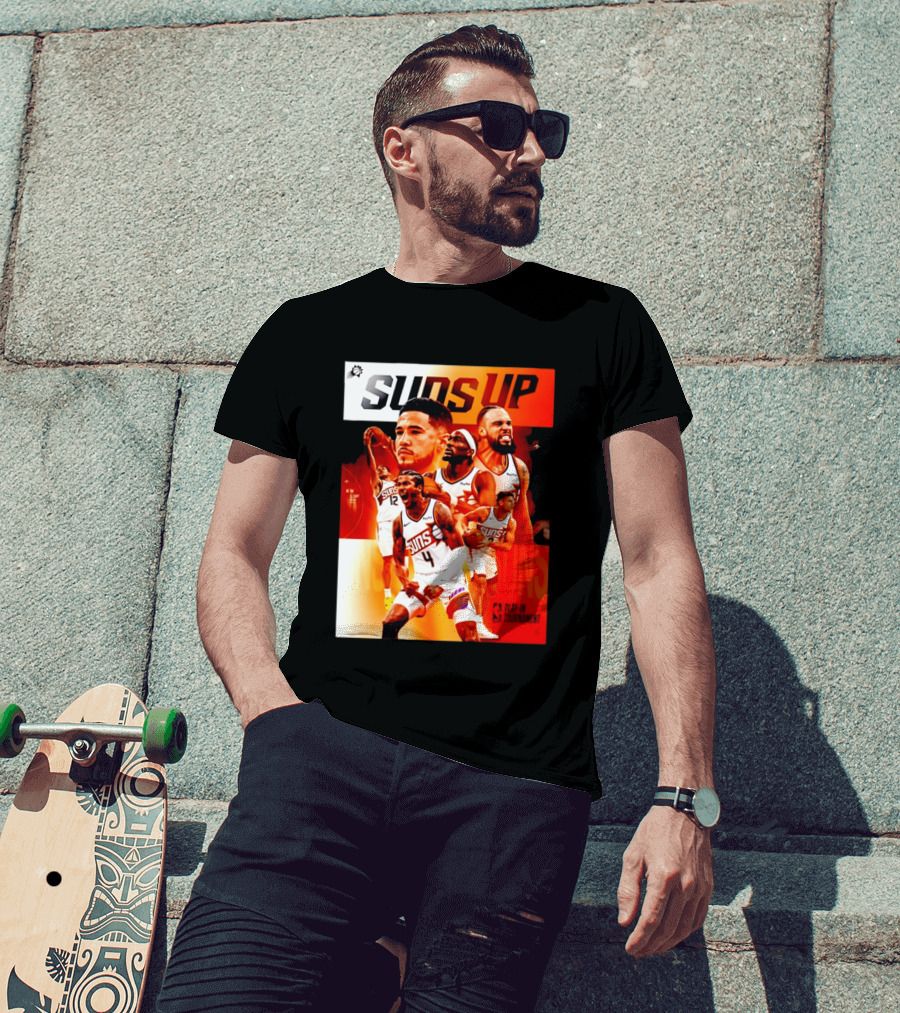 Suns Up Phoenix Suns NBA Play In Tournament 2026 Players On The Court T-Shirt