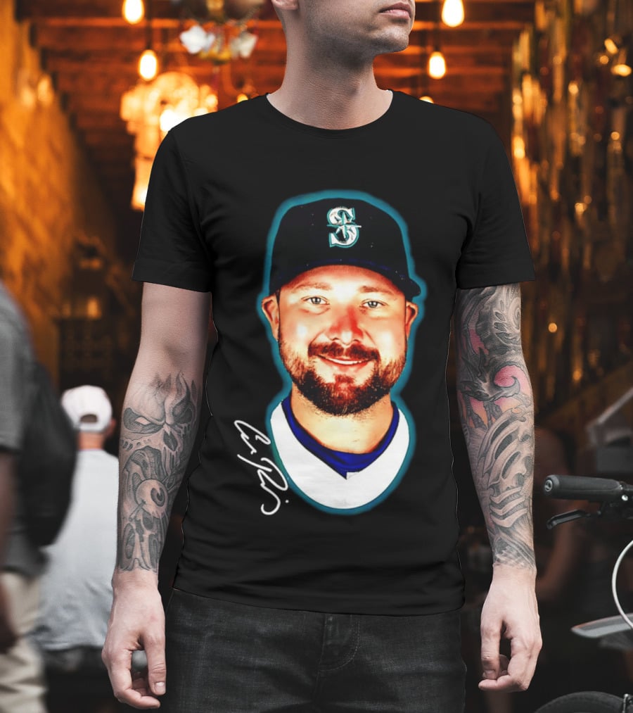 Seattle Mariners Cal Raleigh Outerstuff Headliner MLB Fan Gear T-Shirt