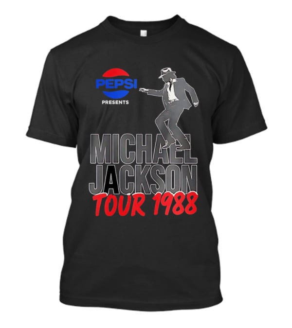 Pepsi Presents Michael Jackson Tour 1988 T-Shirt