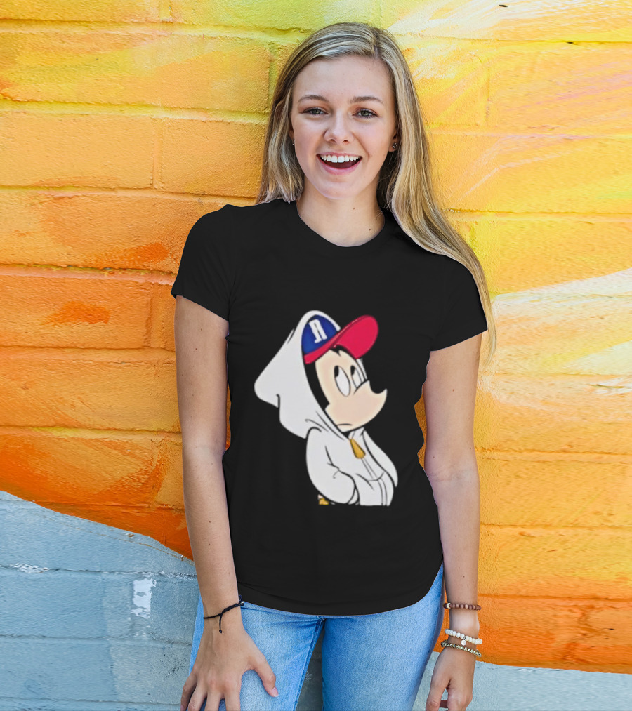 Reno Aces Mickey Mouse Baseball Cap T-Shirt