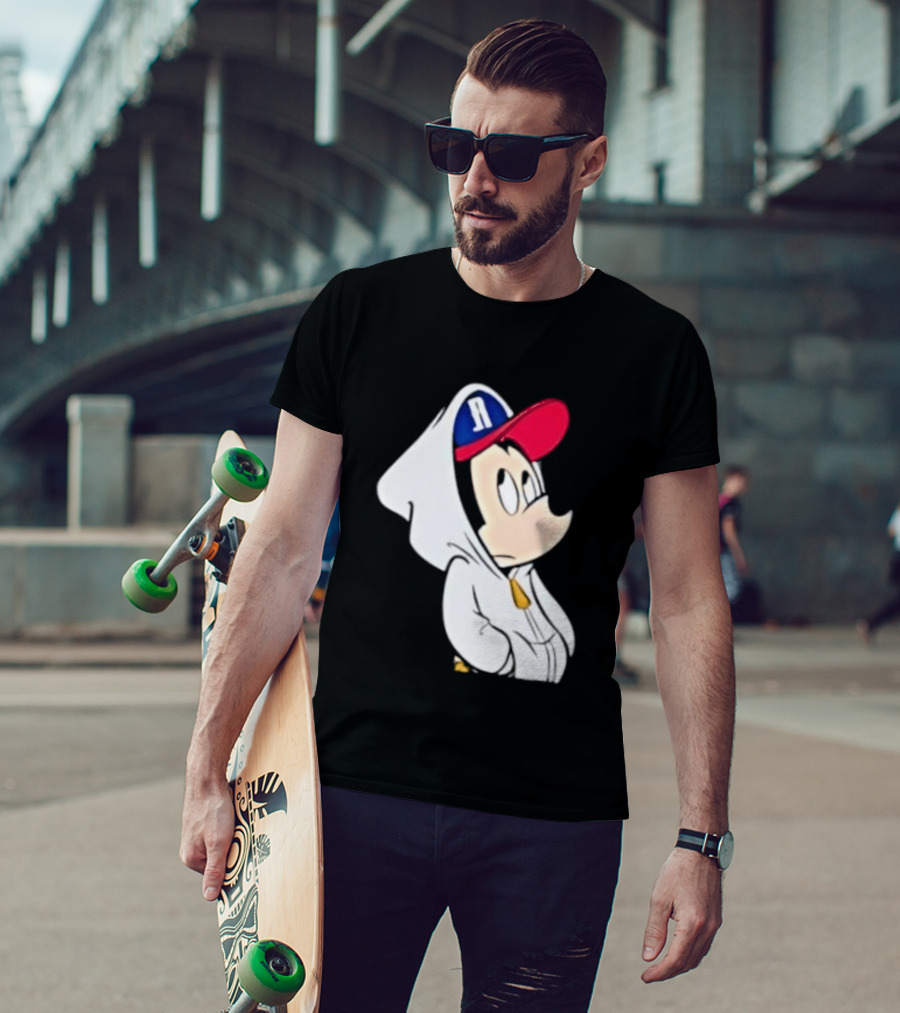 Reno Aces Mickey Mouse Baseball Cap T-Shirt