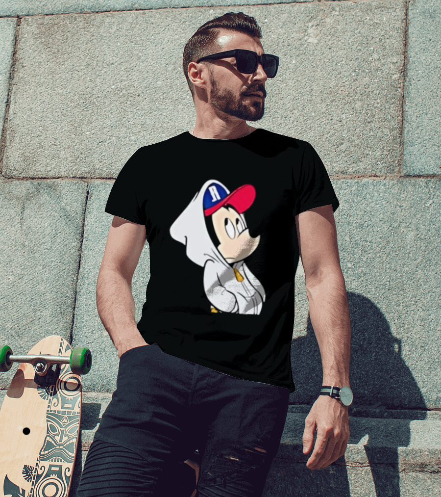 Reno Aces Mickey Mouse Baseball Cap T-Shirt