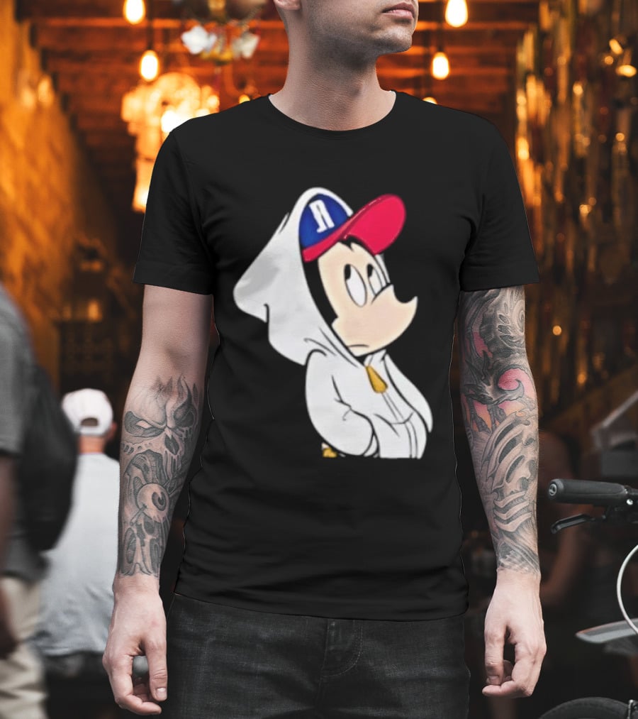 Reno Aces Mickey Mouse Baseball Cap T-Shirt