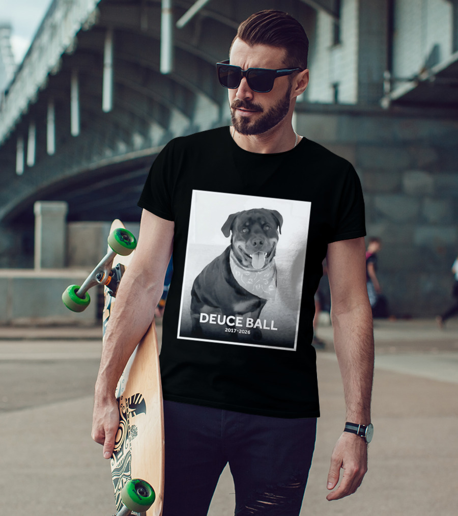 Rest In Peace Deuce Ball 2017 2026 Memorial T-Shirt