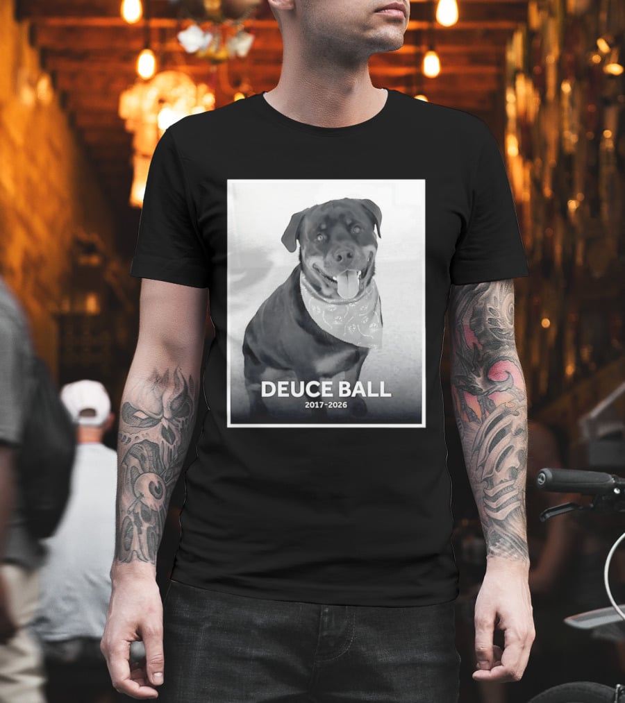 Rest In Peace Deuce Ball 2017 2026 Memorial T-Shirt