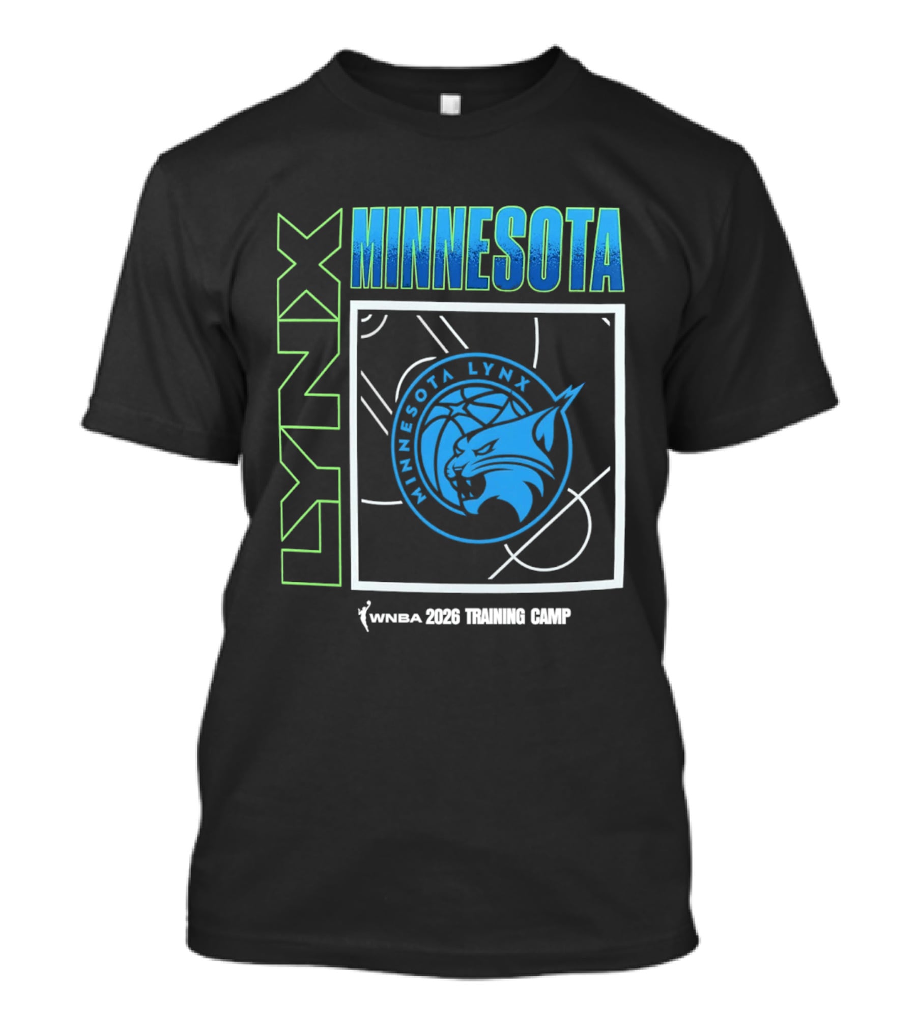 Minnesota Lynx WNBA 2026 Training Camp Basketball Event T-Shirt
