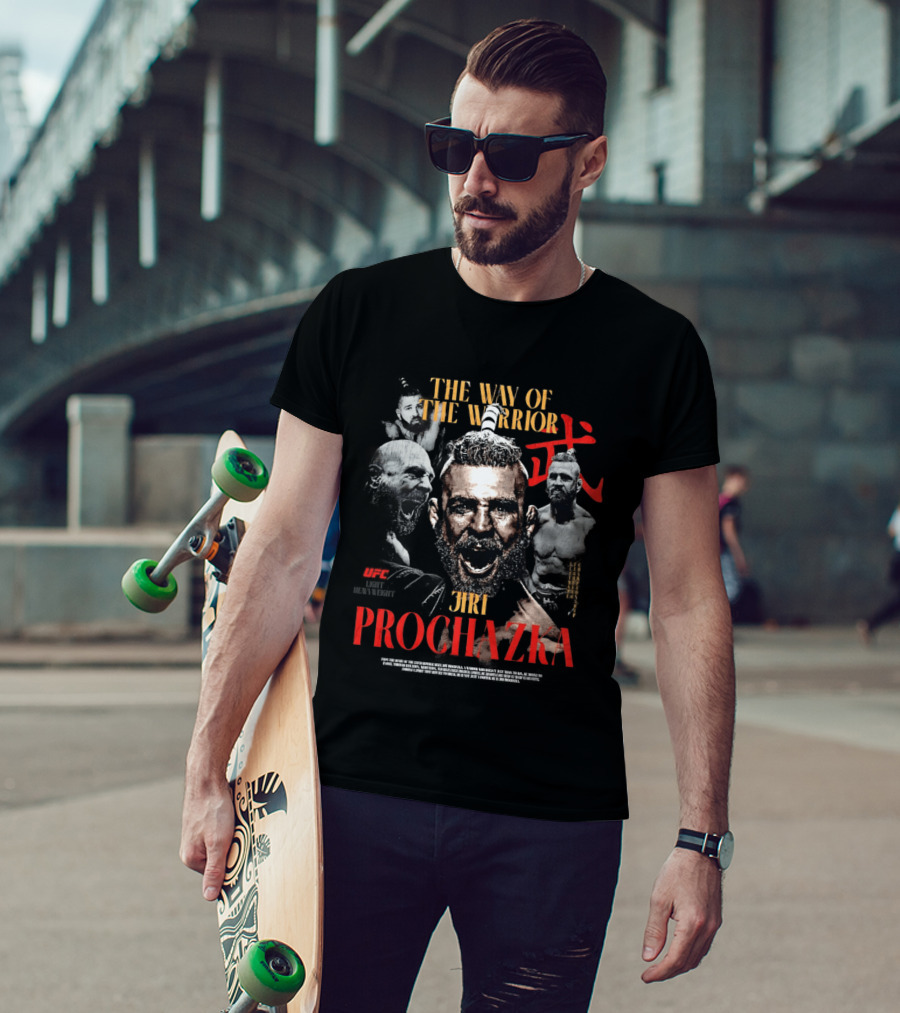 UFC Jiri Prochazka The Way Of The Warrior Ultimate Fighting Championship T-Shirt