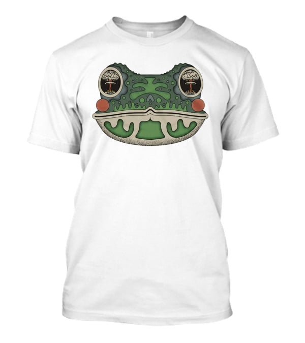 Toad Toadal Destruction Atomic Bomb Eyes Frog T-Shirt