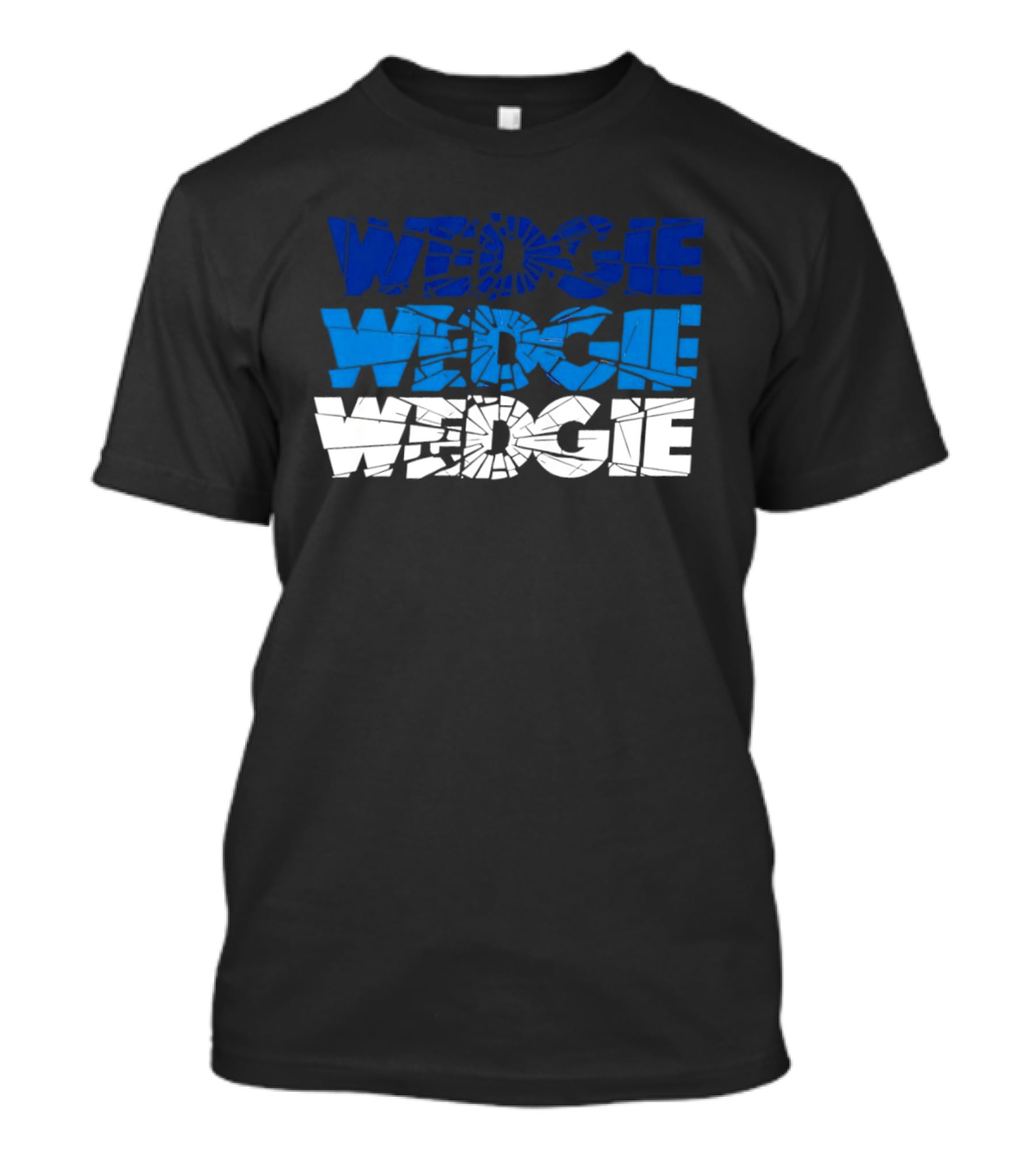 Scott Wedgewood Colorado Avalanche NHL Wedgie Chant Shattered Glass Wedge Wedgie T-Shirt