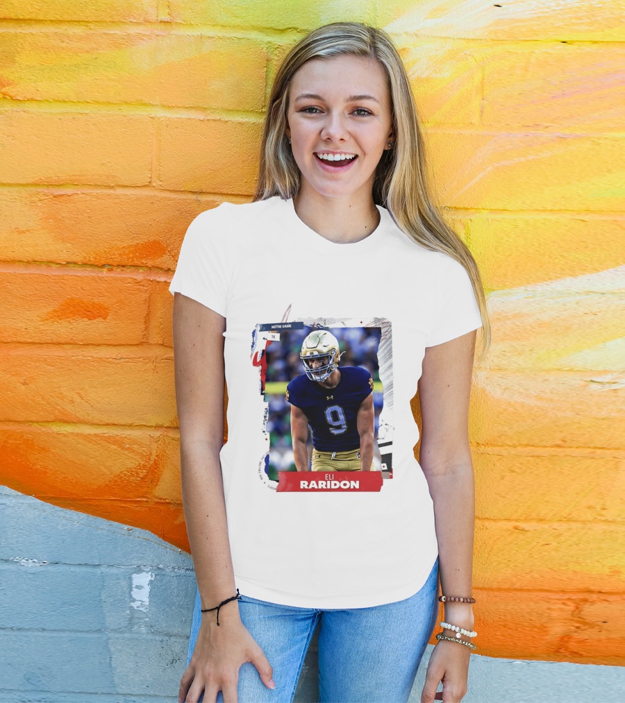 Notre Dame Tight End Eli Raridon 2206 Draft Prospect T-Shirt