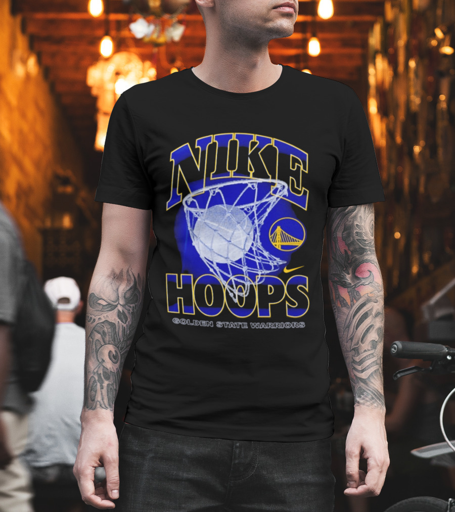 Nike Hoops Golden State Warriors Basketball National Basketball Association T-Shirt