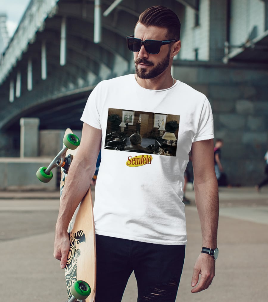 Seinfeld New York Yankees George Costanza And Steinbrenner Scene T-Shirt