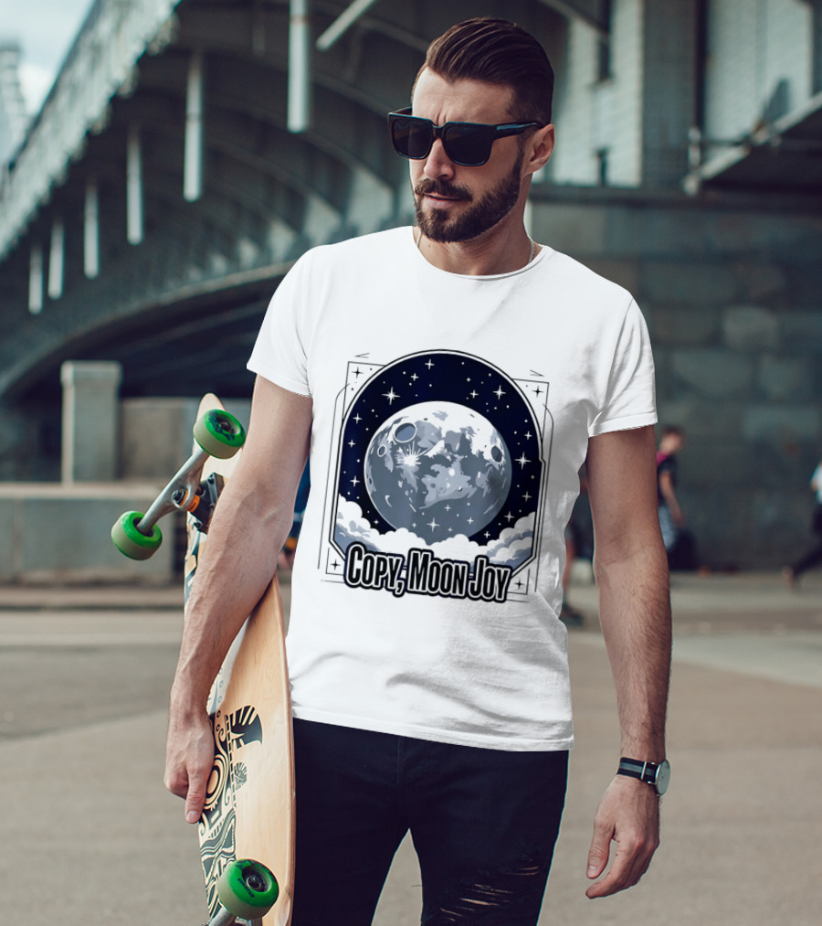 Copy Moon Joy Lunar Moon Celestial Artistry T-Shirt