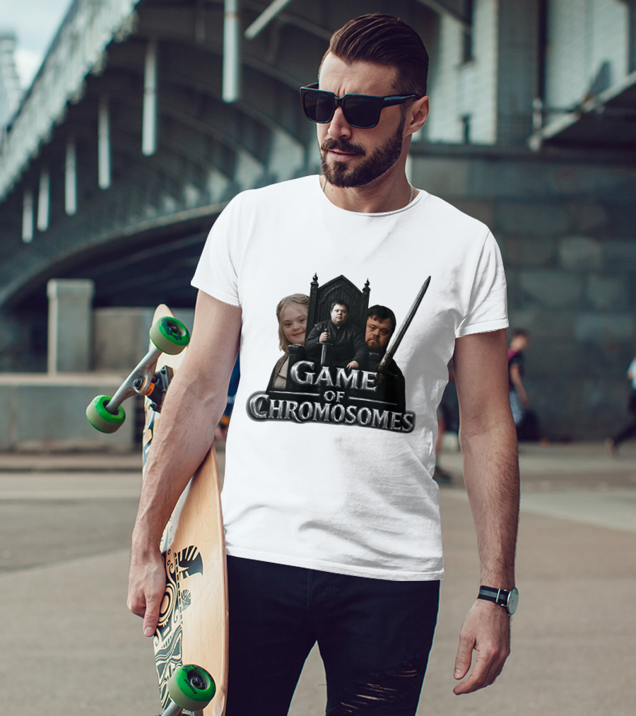 Game Of Chromosomes Down Syndrome Awareness Thrones T-Shirt
