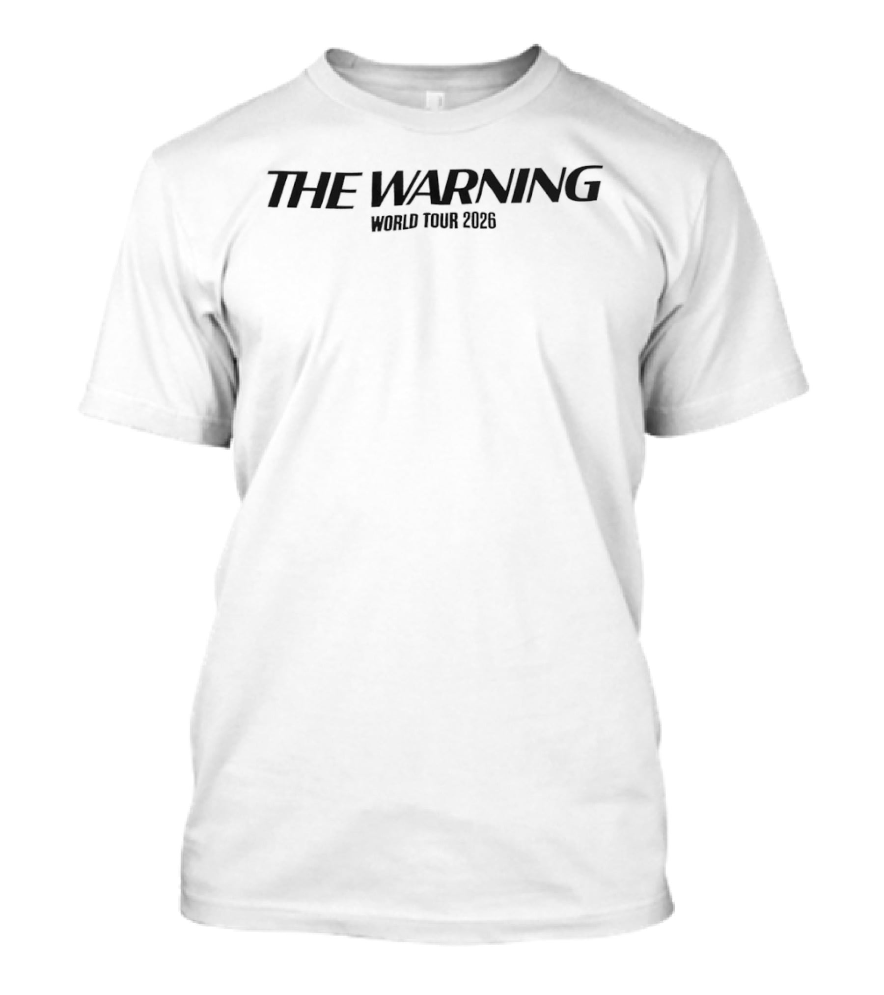The Warning Tour 2026 Band Merchandise T-Shirt