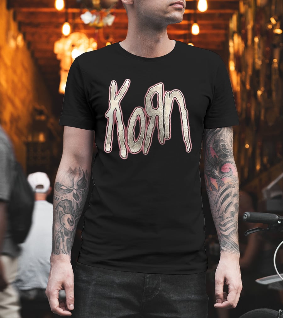 Korn Sick New World Las Vegas Festival Venue Iconic Band Name T-Shirt