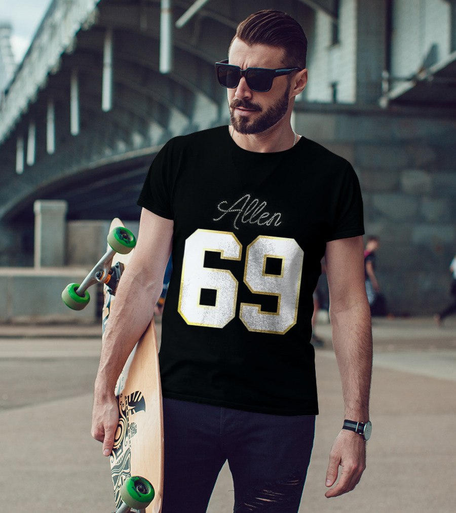 Minnesota Vikings Jared Allen 69 Class Of Legends T-Shirt