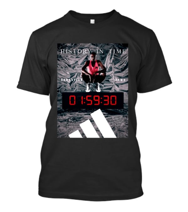 Sabastian Sawe History In Time Marathon 01:59:30 T-Shirt