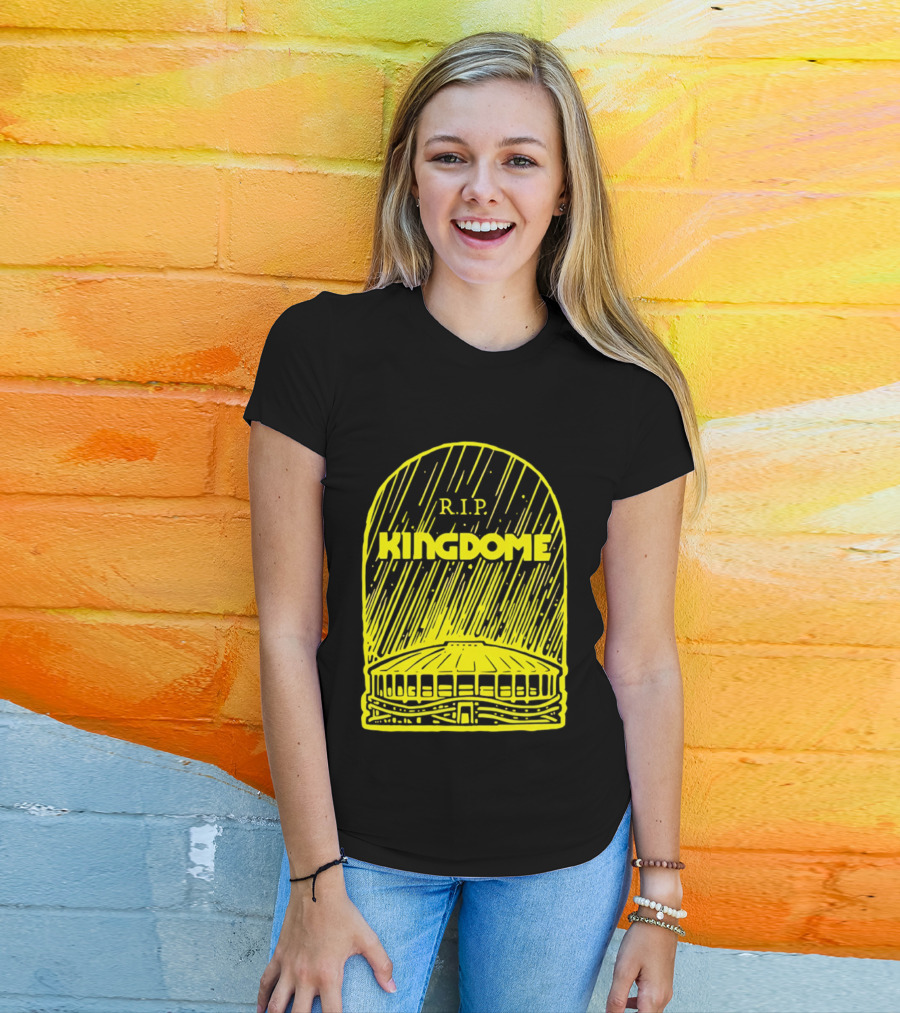 RIP Kingdome Seattle Seahawks Version 3 T-Shirt