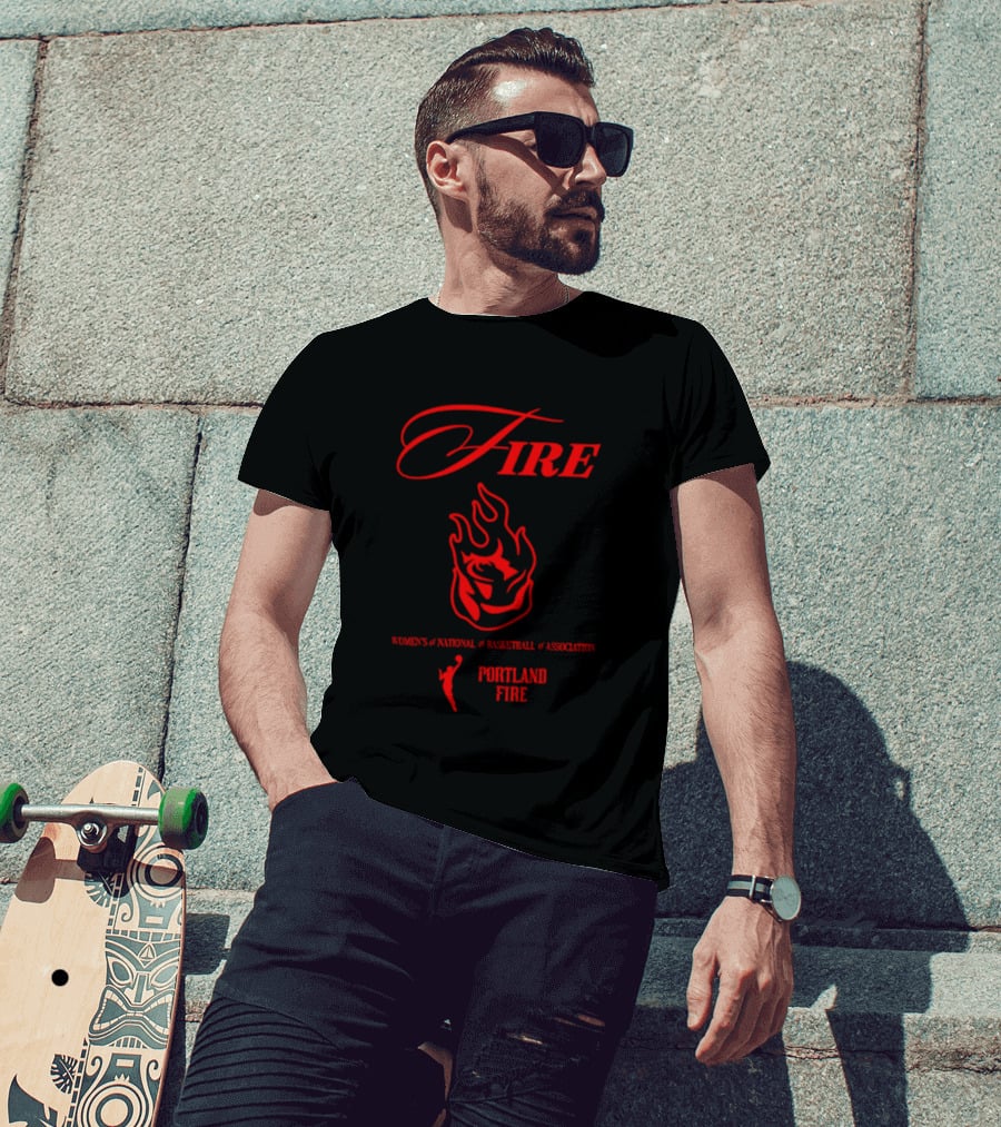 FIRE Portland Fire Women's National Basketball Association 2026 T-Shirt