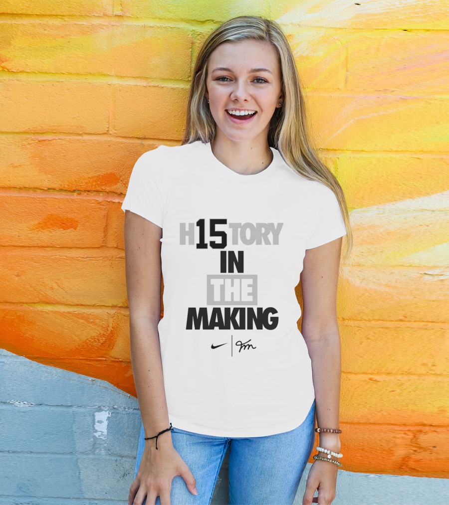 Fernando Mendoza Las Vegas Raiders H15tory In The Making Nike T-Shirt