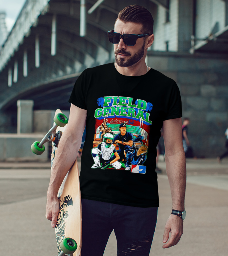 Field General Charles Schwab Field Baseball Player 0002 T-Shirt