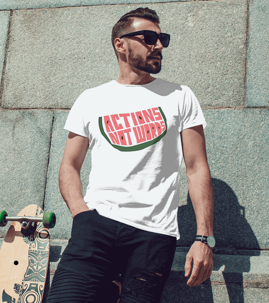 Actions Not Words Liam Cunningham T-Shirt