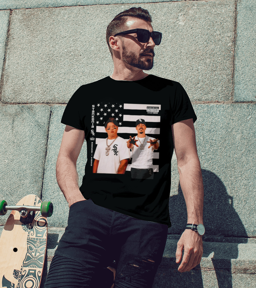 Murakami Munetaka Miguel Vargas Chicago White Sox Baseball American Flag Advisory 5 20 T-Shirt