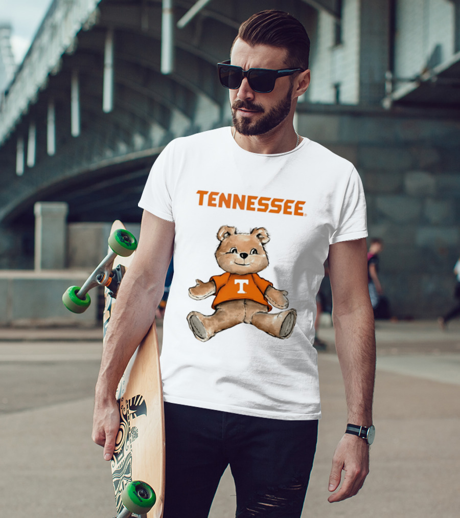 Tennessee Volunteers Teddy Bear Orange T T-Shirt
