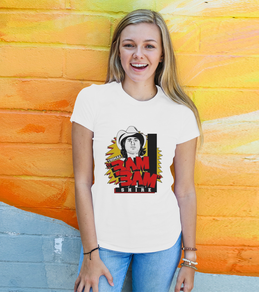 Thomas Shire 3AM 3AM Cowboy Hat Portrait Burst T-Shirt