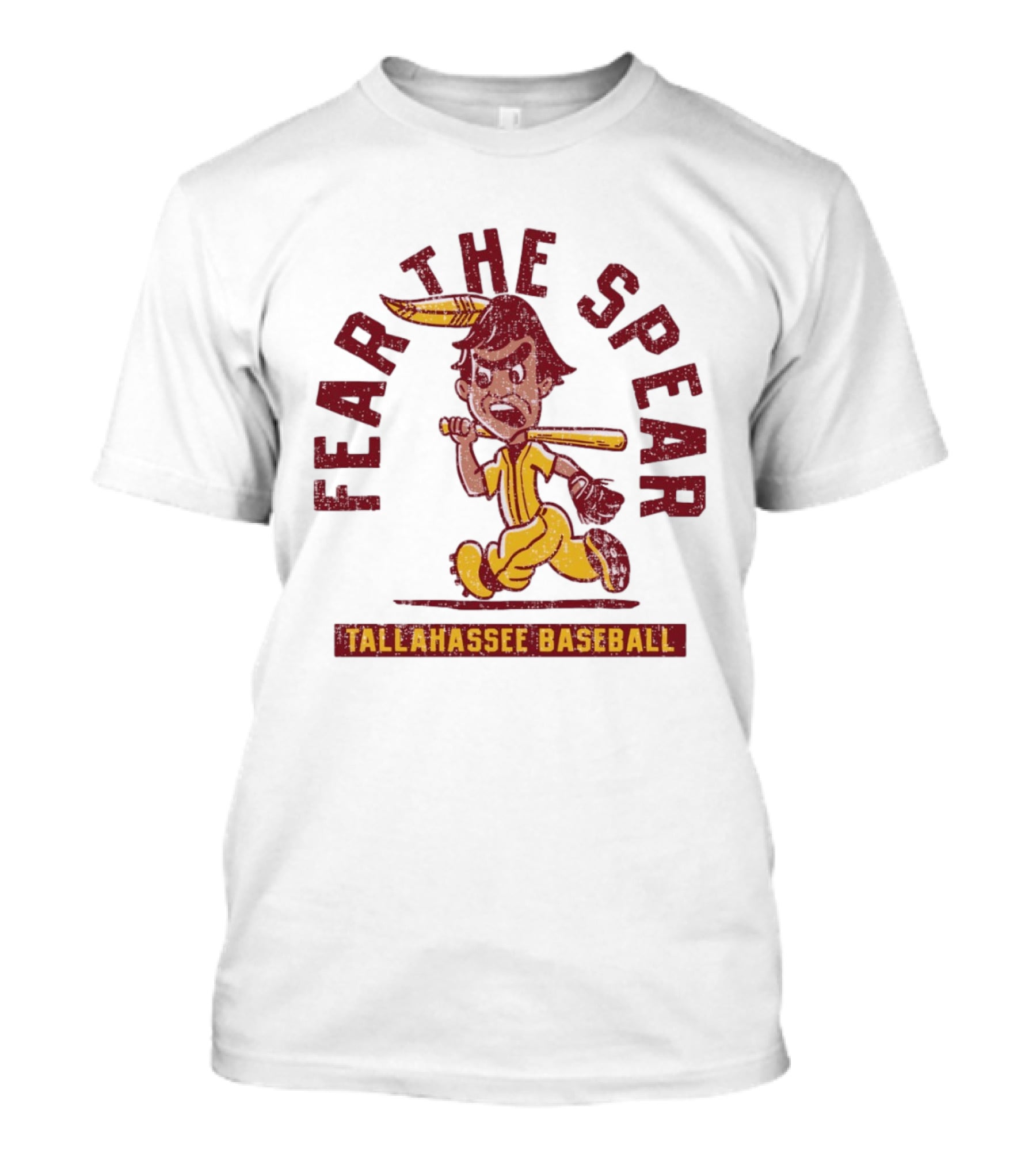 Florida State Seminoles Fear The Spear Tallahassee Baseball T-Shirt