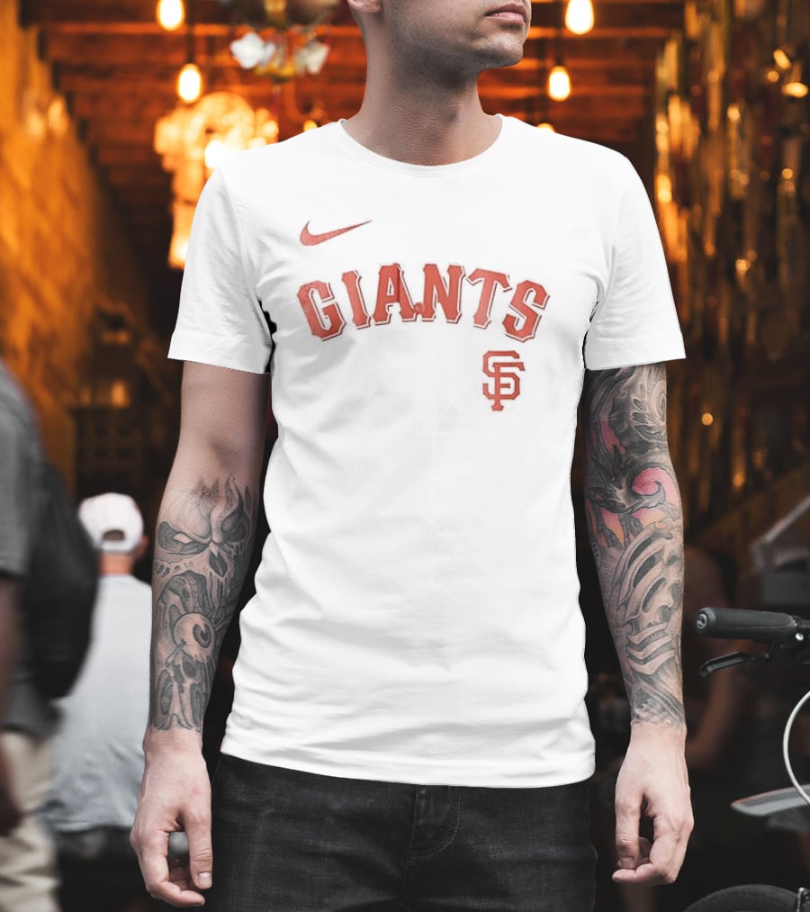 San Francisco Giants X Luke Bryan Word On The Street Tour Nike Collaboration T-Shirt