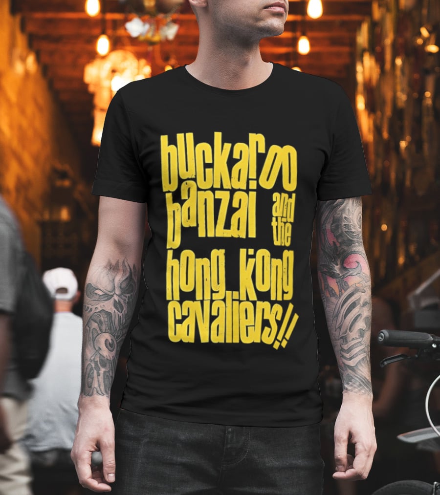 Buckaroo Banzai Hong Kong Cavaliers Yellow T-Shirt