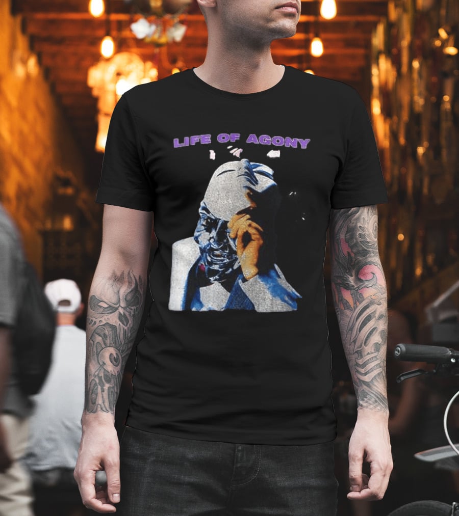 Life Of Agony Ugly Masked Face T-Shirt
