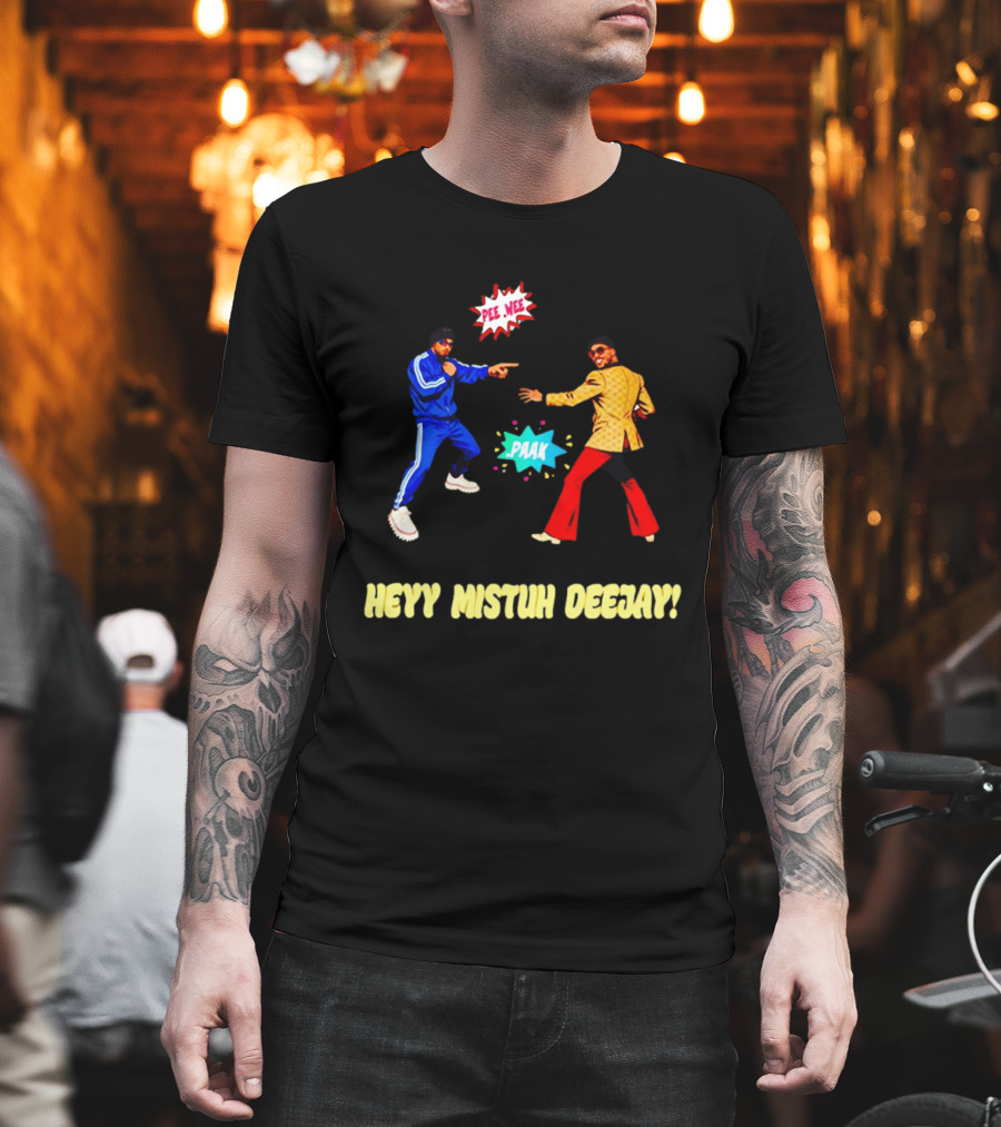DJ Pee Wee Vs .Paak Heyy Mistuh Deejay The Romantic Tour Live 2026 T-Shirt