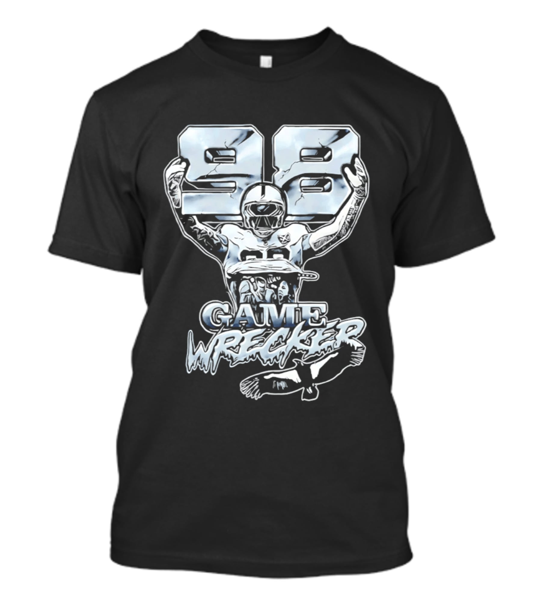 Maxx Crosby 98 Game Wrecker Las Vegas Raiders T-Shirt