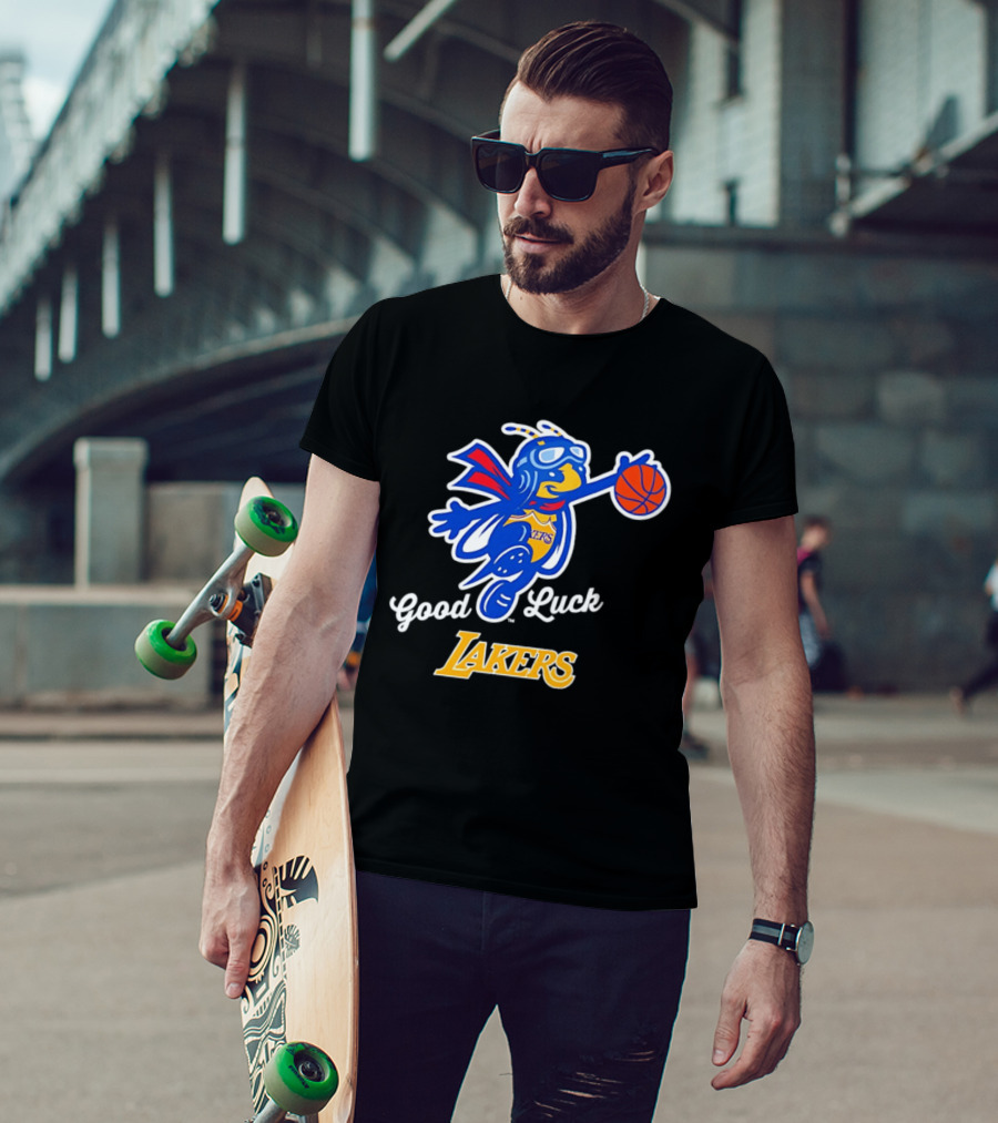 Good Luck Lakers Bee Basketball Team Spirit T-Shirt