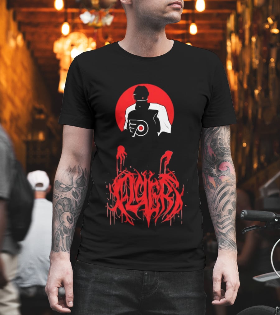 Philadelphia Flyers Legacy Of Blood Iconic Hockey T-Shirt