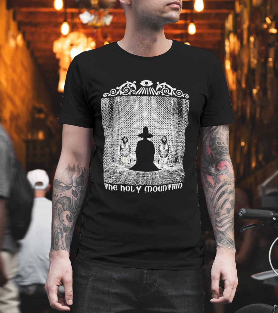 The Holy Mountain Mystical Silhouette With Eye T-Shirt