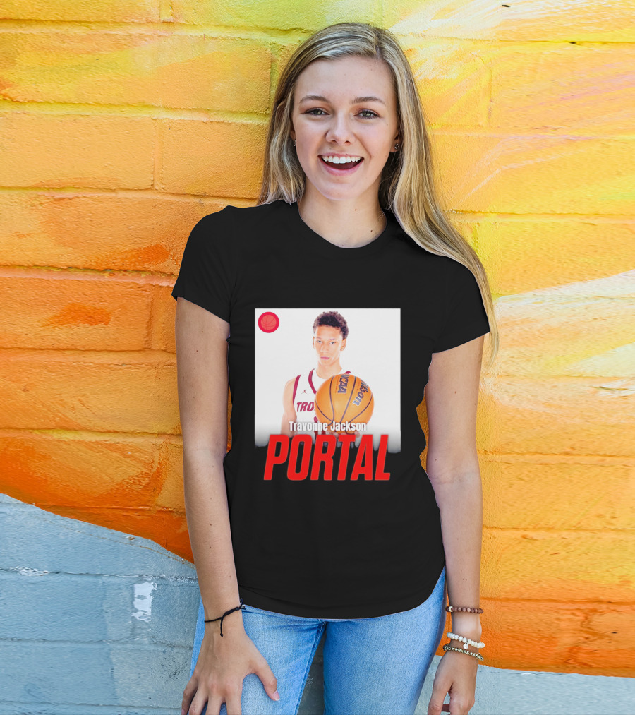 Travonne Jackson Portal NCAA Basketball T-Shirt
