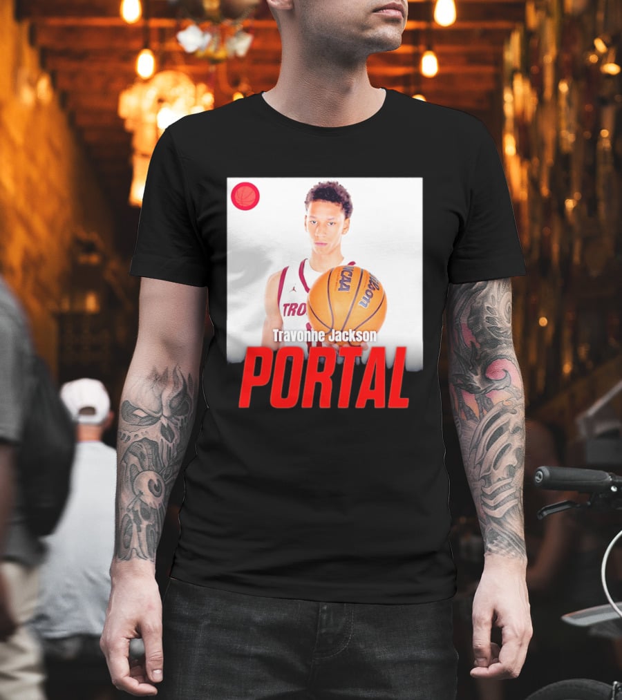 Travonne Jackson Portal NCAA Basketball T-Shirt