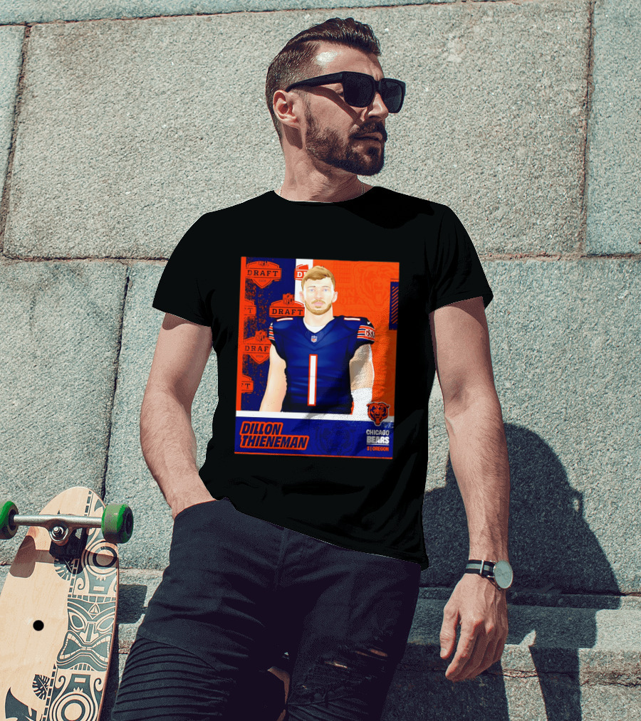 NFL 2026 Draft Chicago Bears Dillon Thieneman Oregon T-Shirt