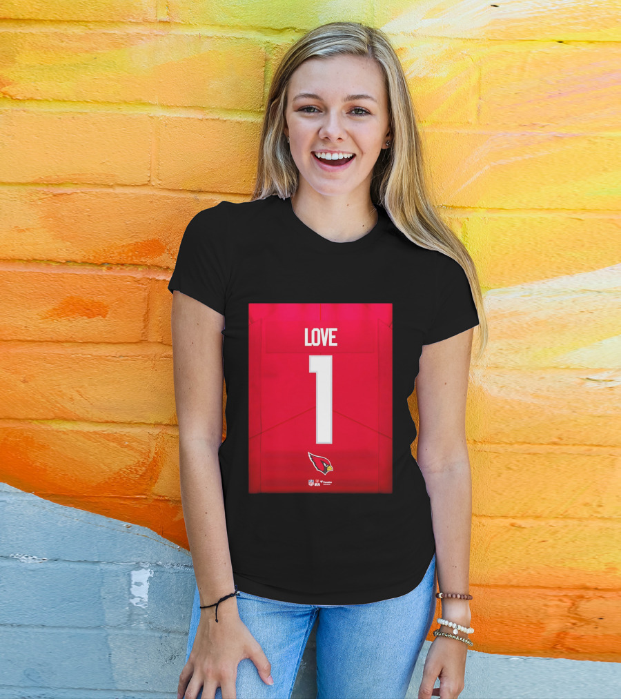 Arizona Cardinals 2026 Draft Love 1 Jersey T-Shirt