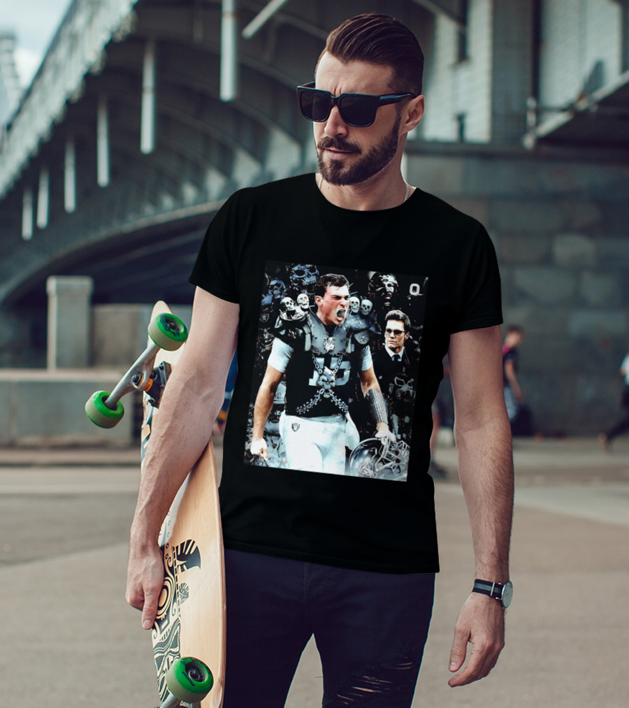 Raider Fernando Mendoza Draft 2026 Skull Knight T-Shirt