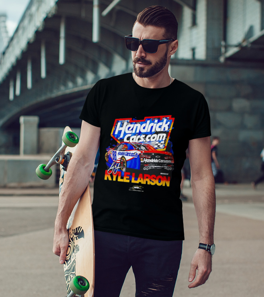 Hendrick Cars Com Kyle Larson NASCAR Racing 88 Chevy T-Shirt